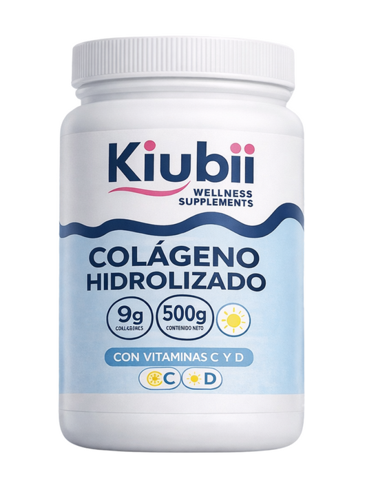 Colàgeno Hidrolizado,  Vitamina C y D  Sin Azúcar, Sin Sabor